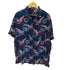 ジョージ GEORGE 星条旗 イーグル オープンカラーシャツ メンズ import:XL